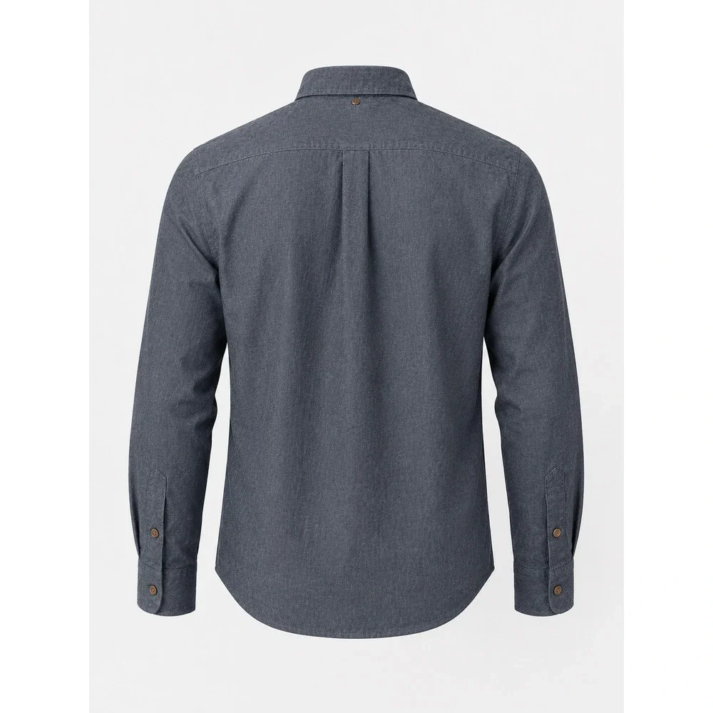 J.Crew Men's Gray Black Button-Down Shirt 100% Cotton Business Casual Workwear M